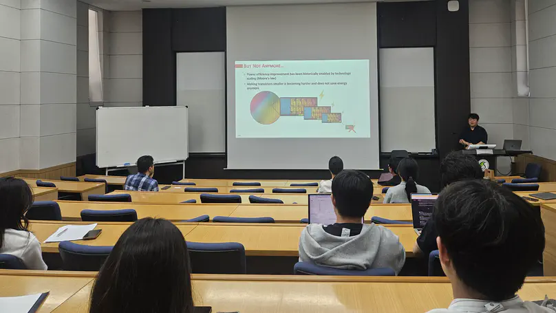 Prof. Younghyun Kim’s Seminar on ‘Time-Accuracy Scalable Compute for Energy-Efficient Machine Learning'