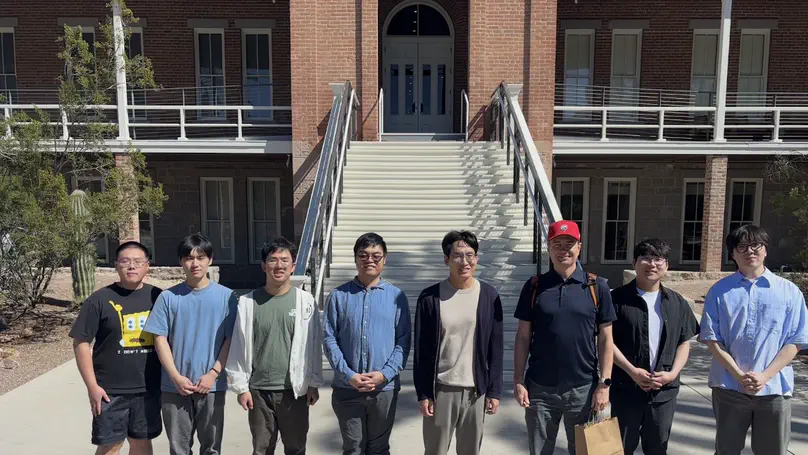 IRIS Lab Visits University of Arizona for Research Exchange